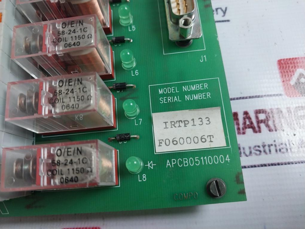Tata Honeywell Irtp133 Pc Board Module Dpcb21010010 Rev B Rack Slot Relay Rtp Ac