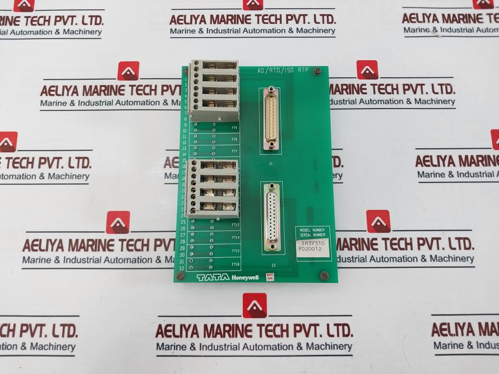 Tata Honeywell Irtp310 Printed Circuit Board Dpcb21010005 Rev: 0