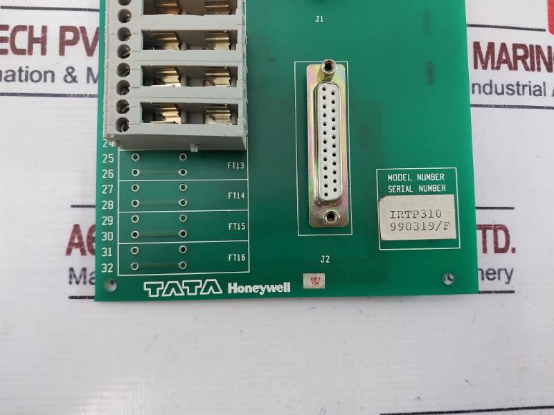 Tata Honeywell Irtp310 Printed Circuit Board Rev: 0