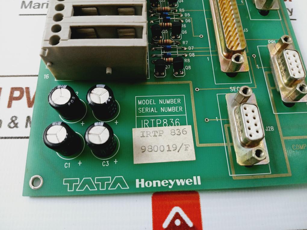TATA HONEYWELL IRTP836 Printed Circuit Board Module DPCB21010028 Rev:0
