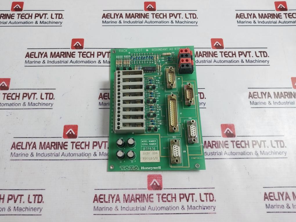 Tata Honeywell Irtp836 Pc Board Module Rtp A/o 24v Redundancy