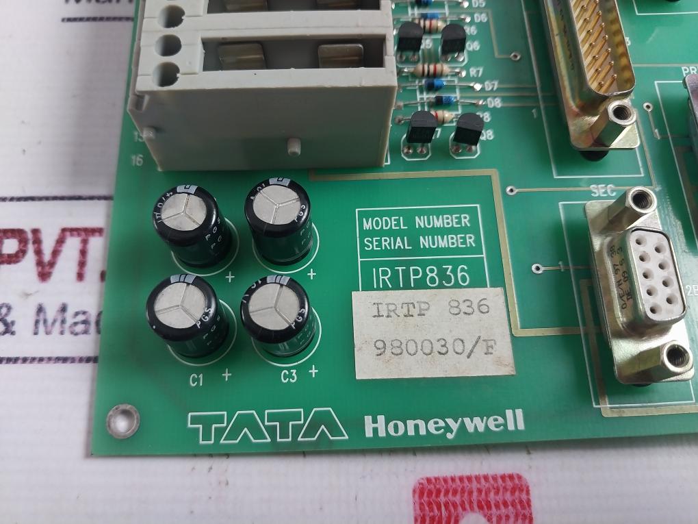 Tata Honeywell Irtp836 Pc Board Module Rtp A/o 24v Redundancy