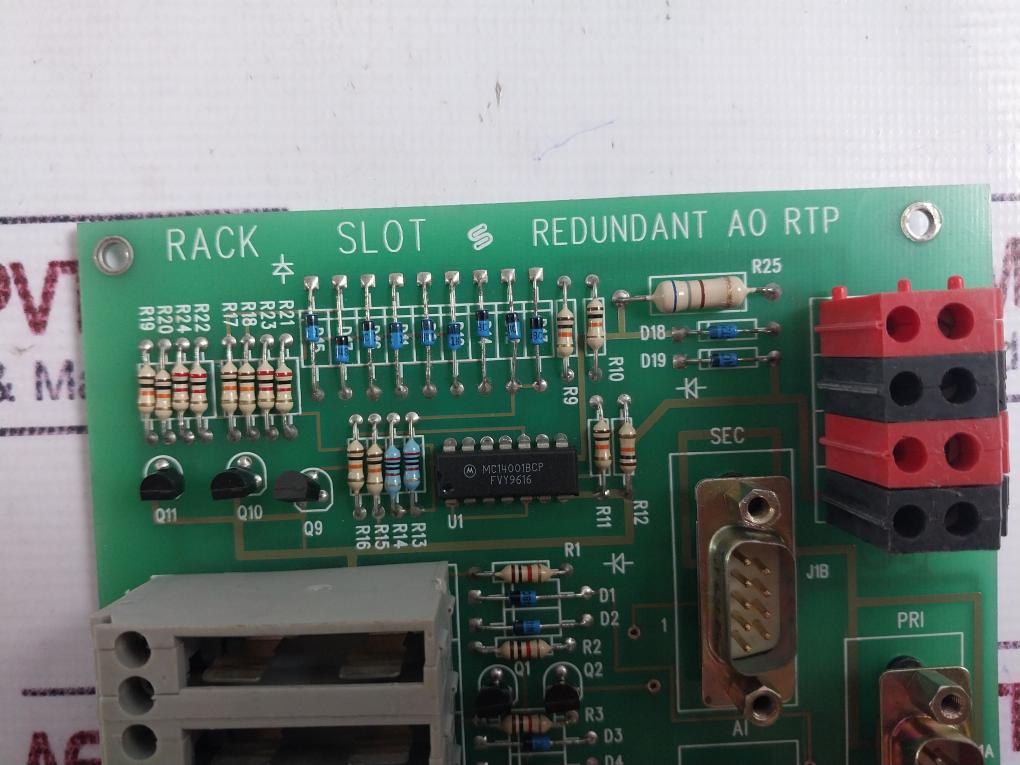 Tata Honeywell Irtp836 Pc Board Module Rtp A/o 24v Redundancy