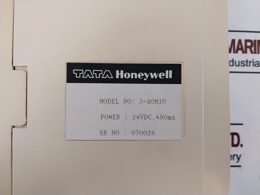 Tata Honeywell J-aom10 Output Module Rev D 24vdc