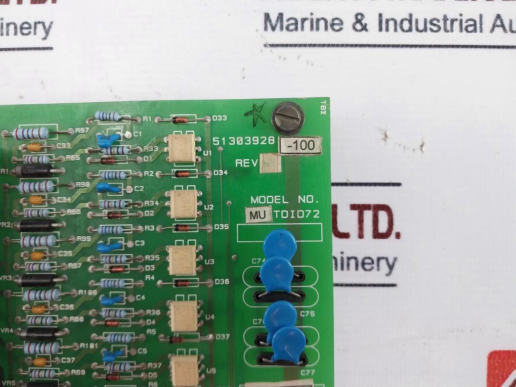 Tata Honeywell Mu-tdid72 Pc Borad Module Intelligent Operator Panel Rev A