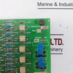 Tata Honeywell Mu-tdid72 Pc Borad Module Intelligent Operator Panel Rev A
