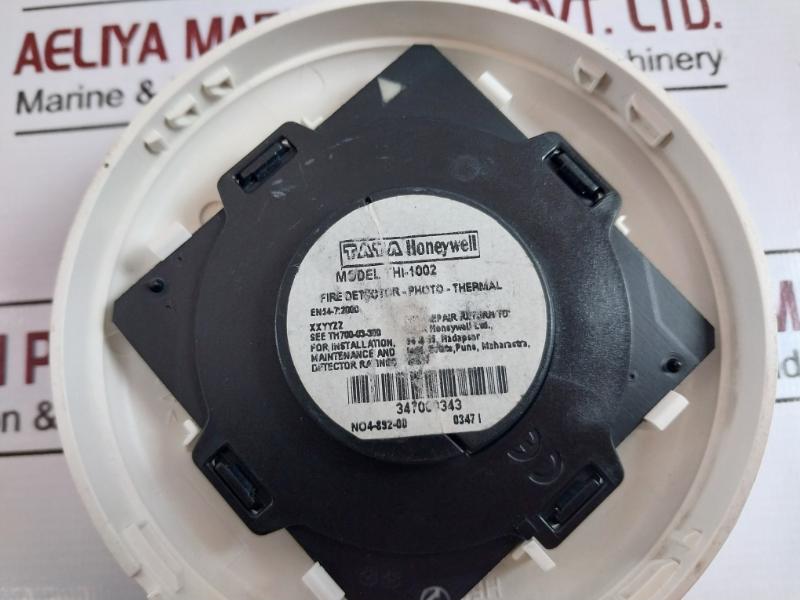 Tata Honeywell Thi-1002 Photo-thermal Fire Detector 347000343, No4-892-00