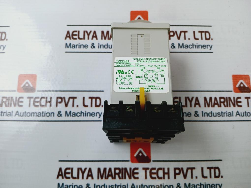 Tatsuno Matsushita Electric Tz224-a2C60M-dc24V Multirange Timer