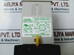 Tatsuno Matsushita Electric Tz224-a2C60M-dc24V Multirange Timer