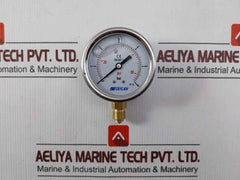 Taylan En 837-1 Pressure Gauge 0 To 6 Bar 0 To 80/86 Psi