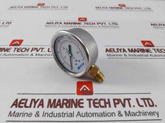 Taylan En 837-1 Pressure Gauge 0 To 6 Bar 0 To 80/86 Psi