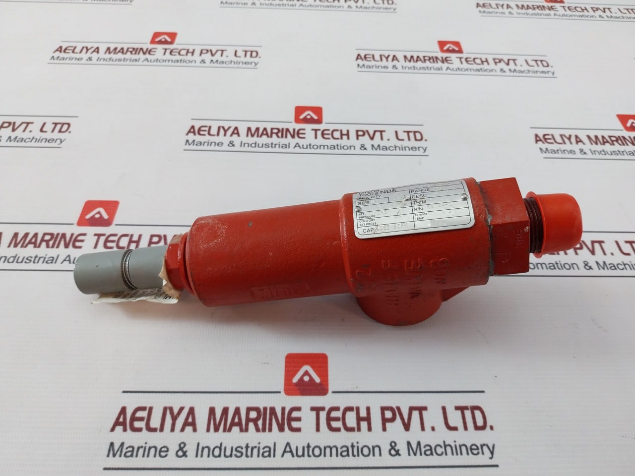 Taylor Valve 82-525131 Relief Valve 8200 285 Psi