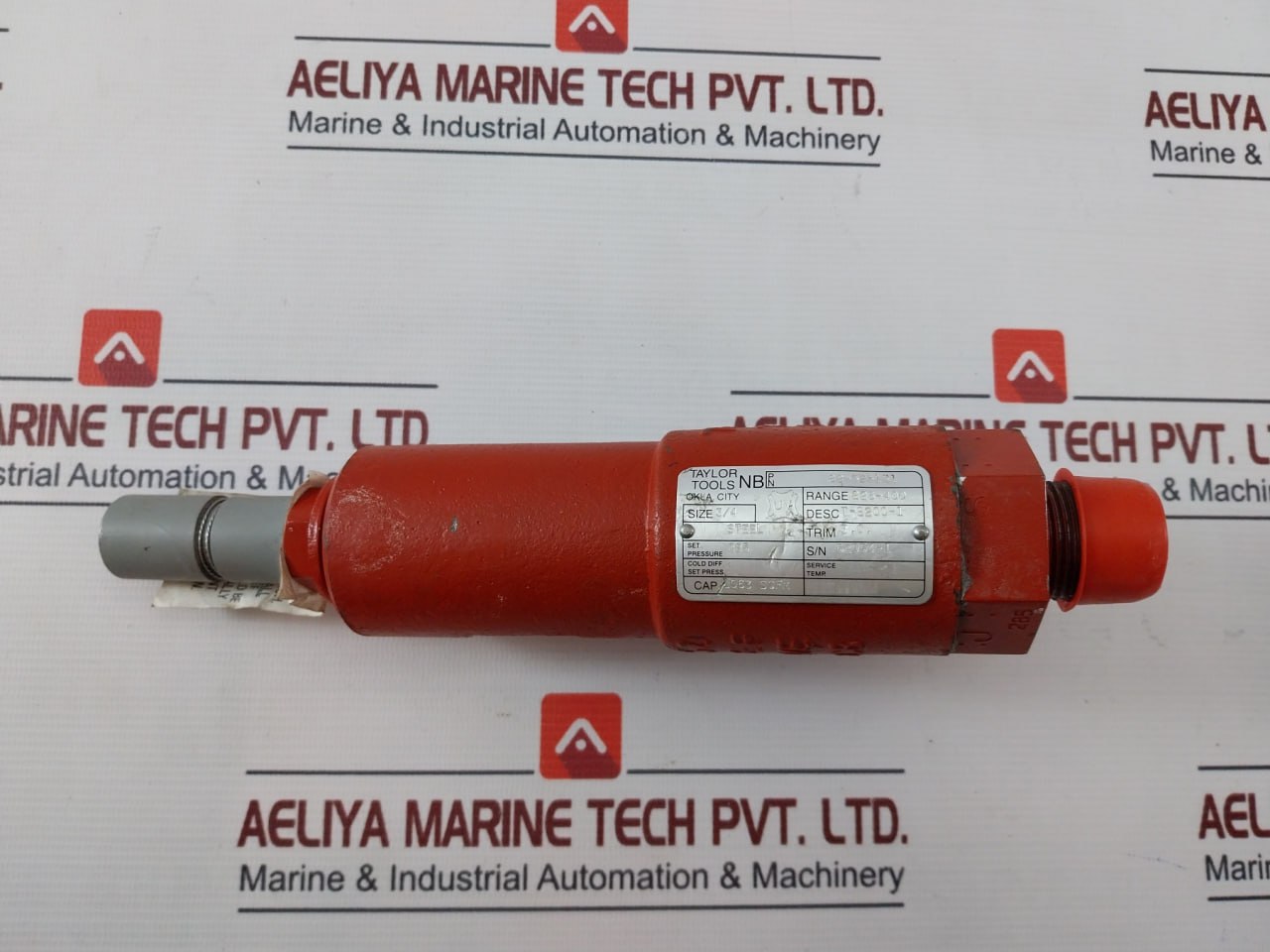 Taylor Valve 82-525131 Relief Valve 8200 285 Psi