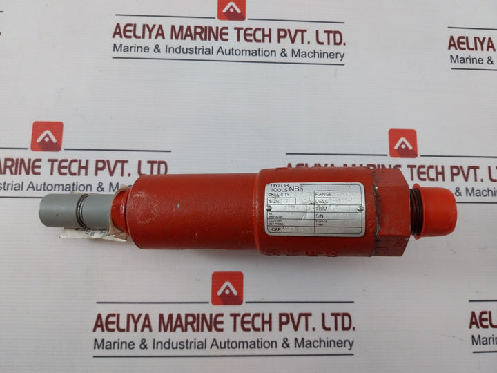 Taylor Valve 82-525131 Relief Valve 8200 285 Psi