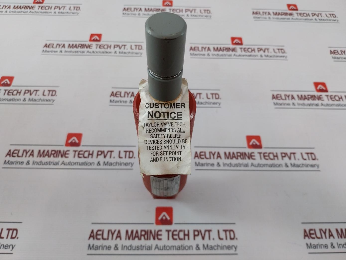 Taylor Valve 82-525131 Relief Valve 8200 285 Psi