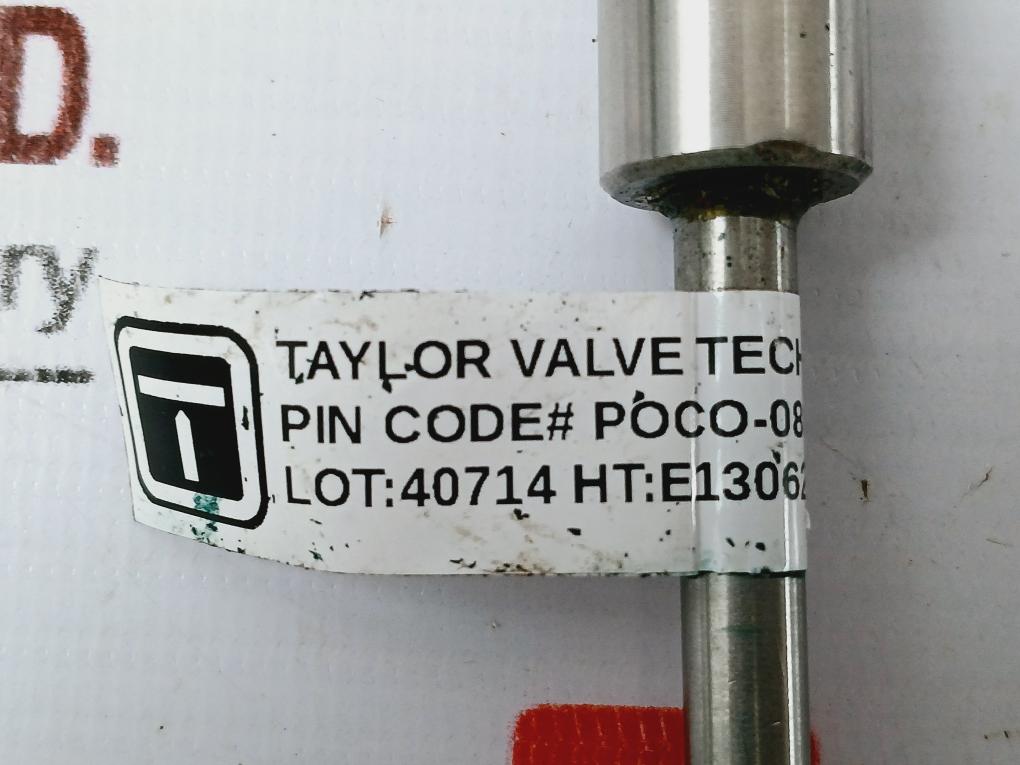 Taylor Valve Poco-08325-100-4-5 Rupture Pin For Valve Ic 5000psi E130627