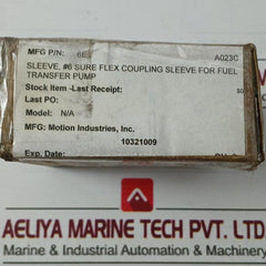 Tb Wood’s 6E 6 Sure Flex Coupling Sleeve For Fuel Transfer Pump