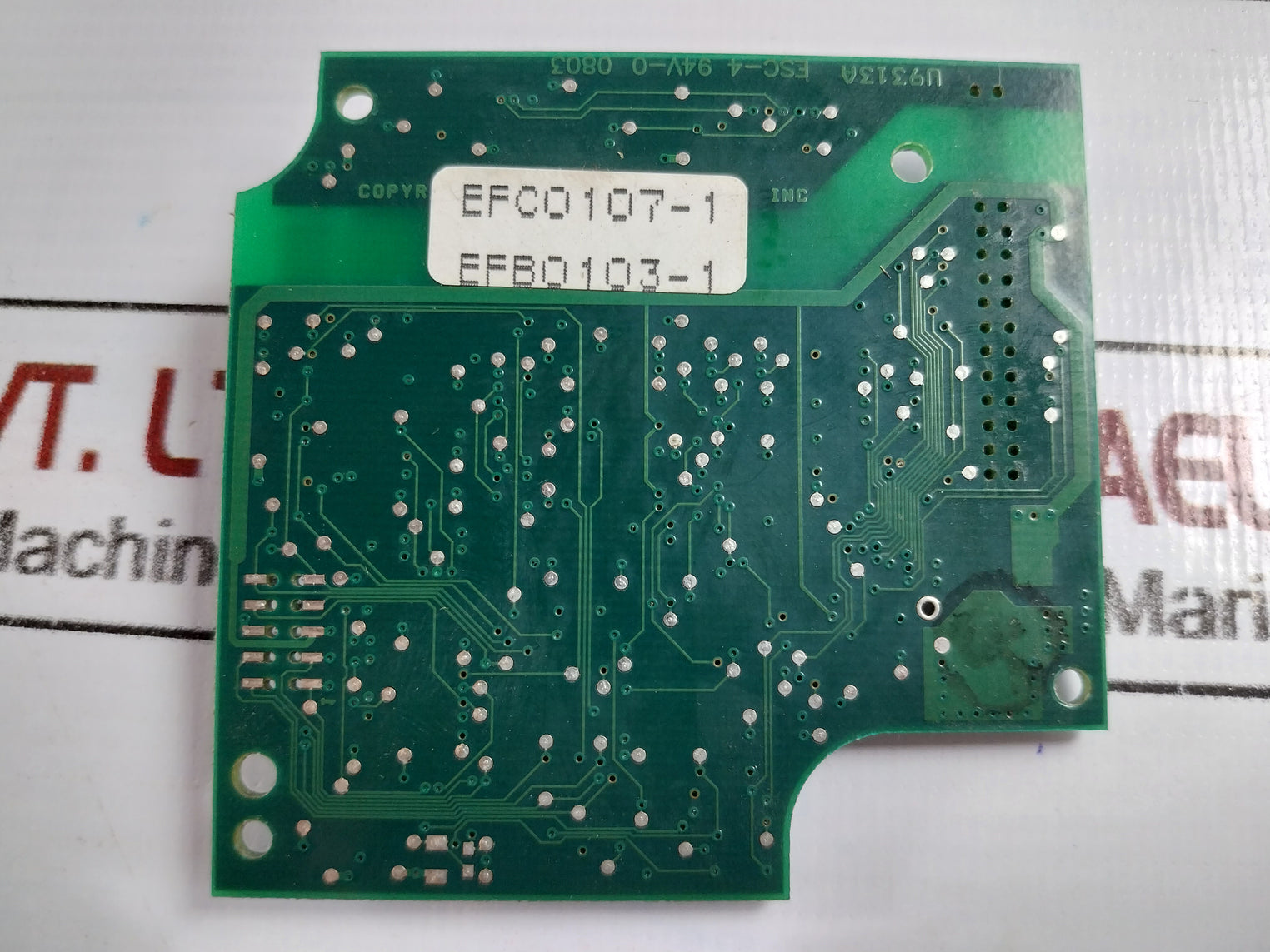 Tb Wood’s U9313A PC Board Assy Module PCB EFC0107-1 EFB0103-1 94V