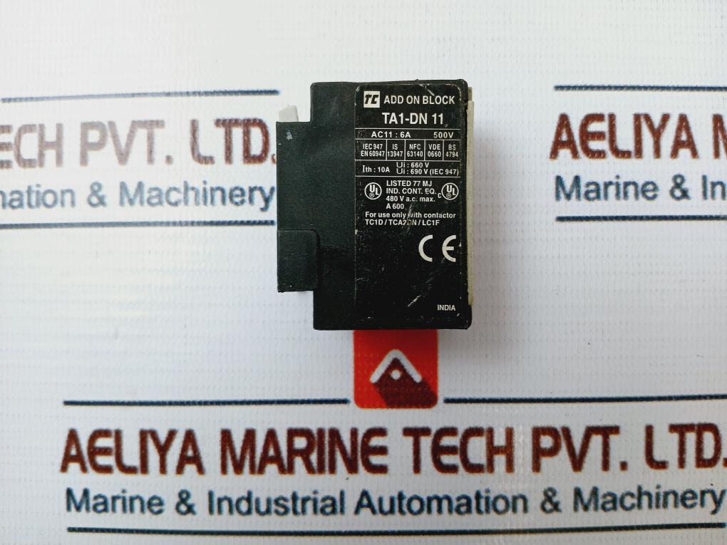 Tc Ta1 Dn 11 Auxiliary Contact 600Vac
