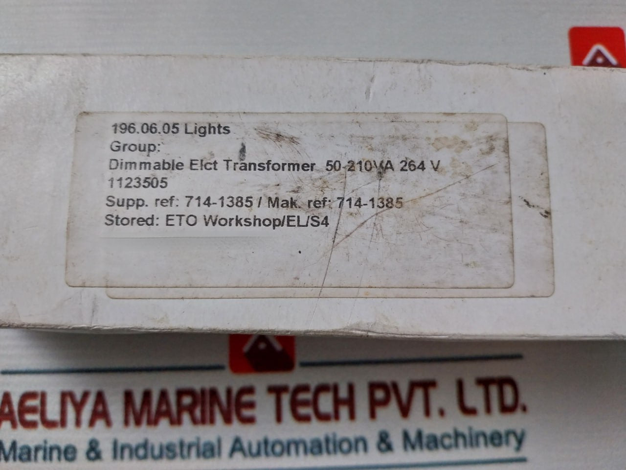 Tci Pte 200 Electronic Transformer 240V~ 0.83A~ 50-60Hz