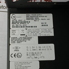 Tdi Sps5879-lf Power Supply Shelf Rev B2 145391-lf 145397-lf 100-240Vac 47-63Hz
