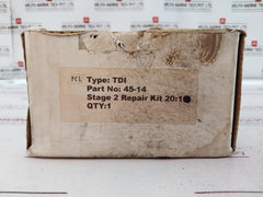 Tdi Turbo Twin 45-14 Air Starter Stage 2 Repair Kit 9-93079-001 Rev.F 2-25206 Bh