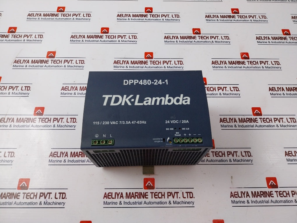 Tdk-lambda Dpp480-24-1 Power Supply 115/230 Vac 7/3.5A 47-63Hz
