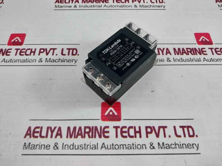 Tdk-lambda Rsen-2016 Emc Filter 250V Ac 16A 50/60Hz Max 55C