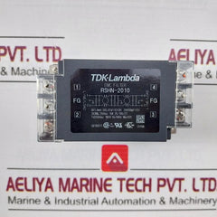 Tdk-lambda Rshn-2010 Emc Filter 250 Vdc 10A 50/60 Hz 2500Vac 55°C