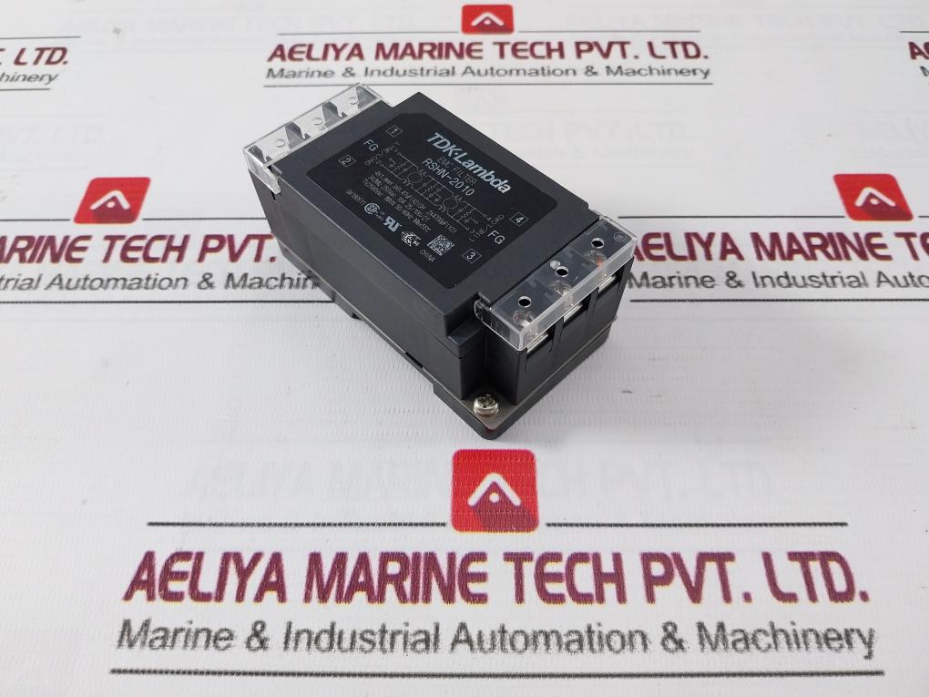 Tdk-lambda Rshn-2010 Emc Filter 250 Vdc 10A 50/60 Hz 2500Vac 55°C