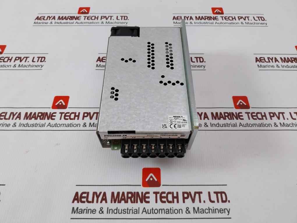 Tdk-lambda Rws300B-24 Switching Mode Power Supply 100-240Vac 3.8A 50-60Hz 70°C