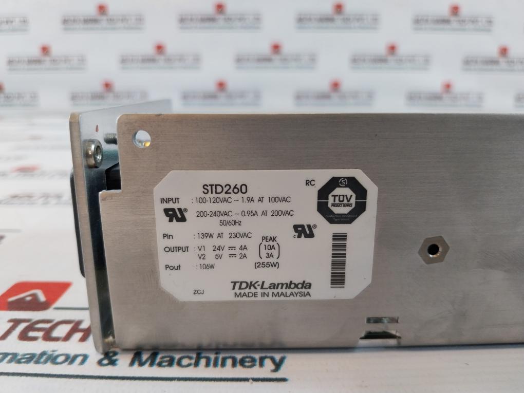 Tdk-lambda Std260 Power Supply 139W At 230Vac