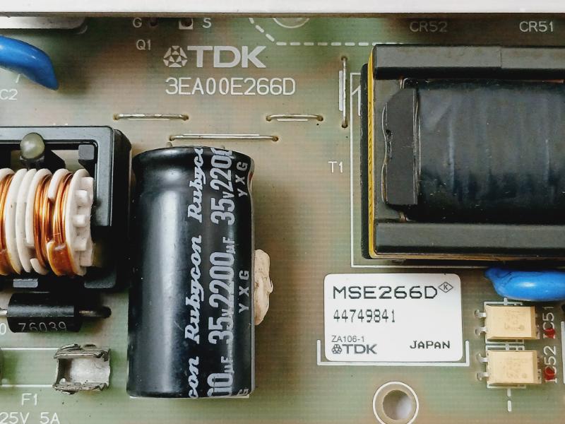 Tdk 3Ea00E266D Power Supply Board Mse266D