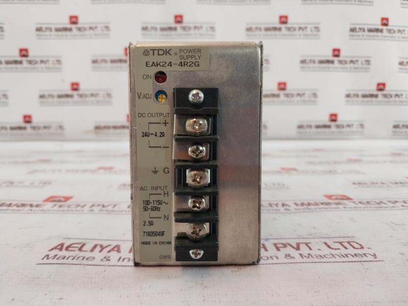 Tdk Eak24-4R2G Switching Mode Power Supply Module 71605049F 24V Dc 4.2A Ha105