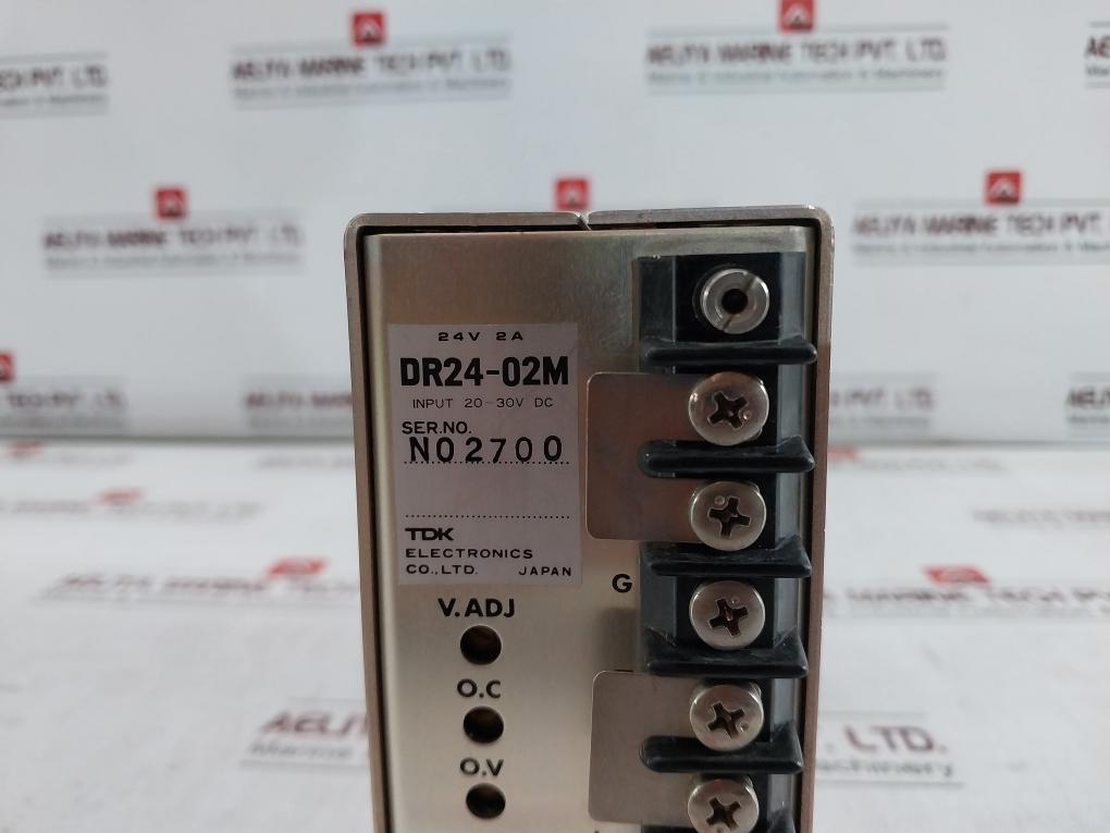 Tdk Electronics Dr24-02M Power Supply 24V Dc Input 2A 20–30Vdc