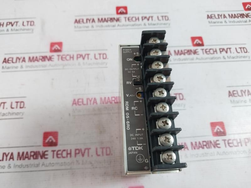 Tdk Rdm 05-6R0 Power Supply 5V 6A 24V 1.8A Sa106-1 Ga105