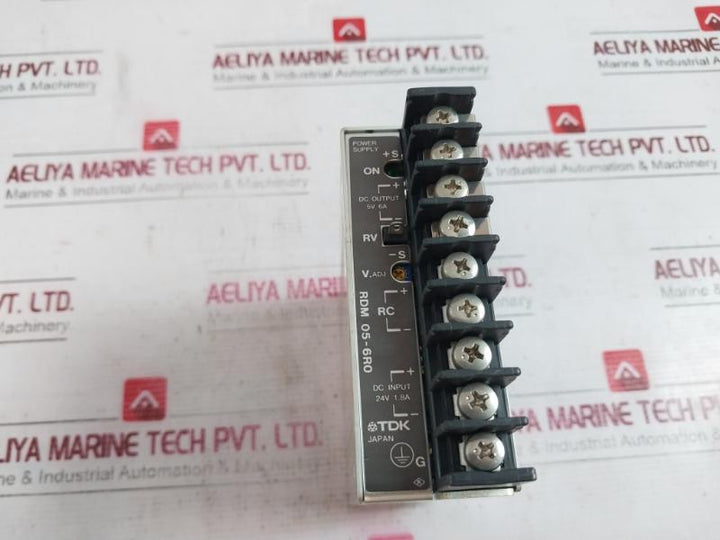 Tdk Rdm 05-6R0 Power Supply 5V 6A 24V 1.8A Sa106-1 Ga105