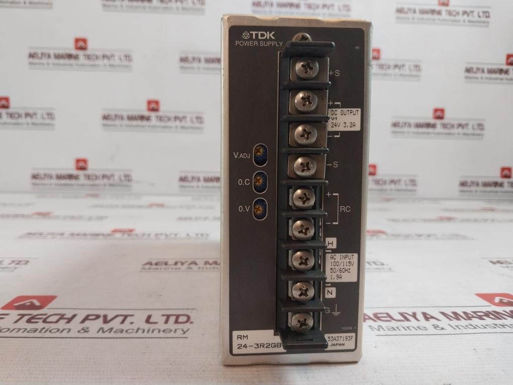 Tdk Rm 24-3R2Gb Power Supply 53A37193F 100/115V 50/60Hz