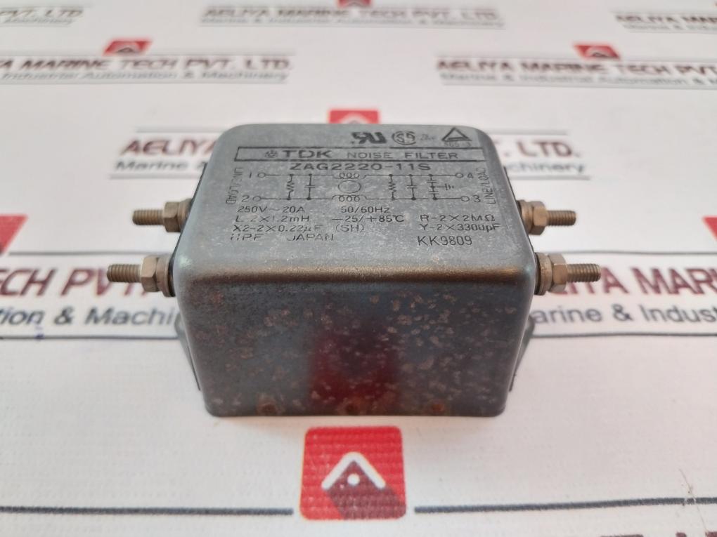 Tdk Zag2220-11S Noise Filter 250V~20A 50/60Hz