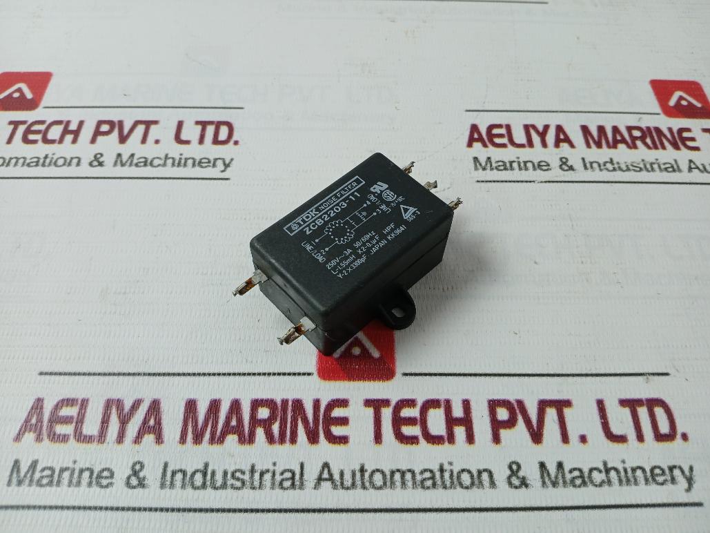 Tdk Zcb2203-11 Noise Filter 50/60Hz -25/+55C