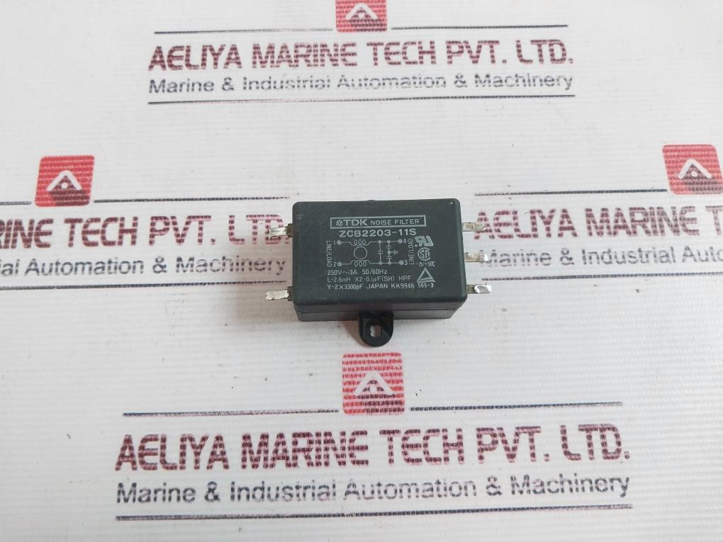 Tdk Zcb2203-11S Noise Filter 250V~3A 50/60Hz