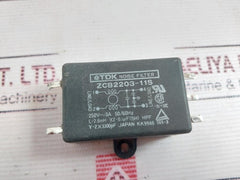 Tdk Zcb2203-11S Noise Filter 250V~3A 50/60Hz