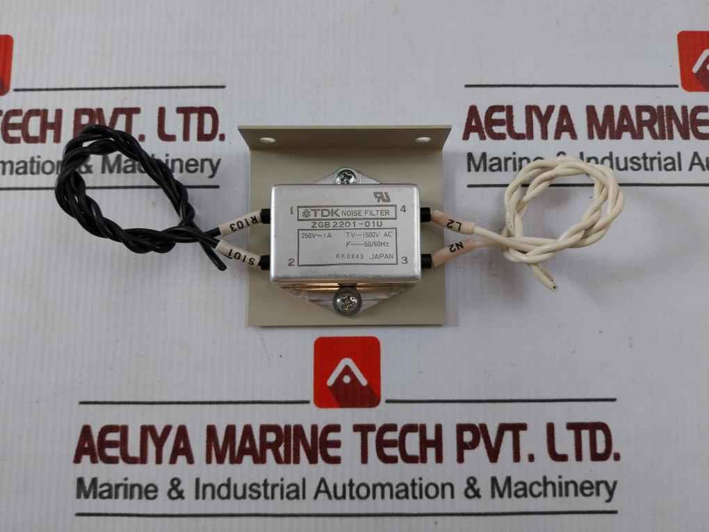 Tdk Zgb2201-01U Noise Filter Kk0843 250V,1A,50/60Hz
