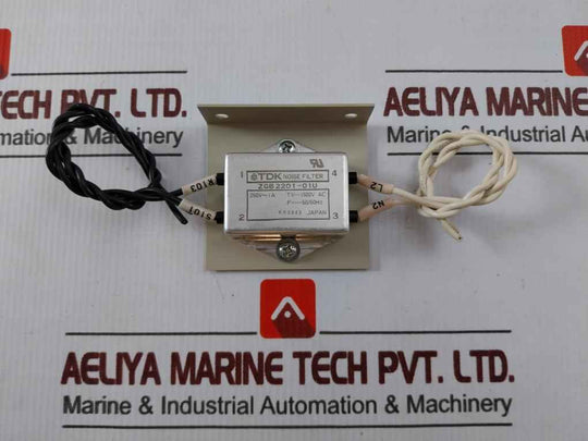 Tdk Zgb2201-01U Noise Filter Kk0843 250V,1A,50/60Hz