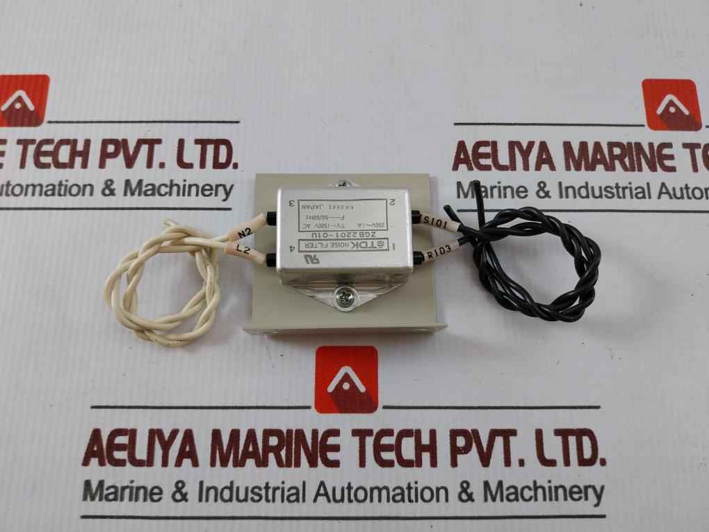 Tdk Zgb2201-01U Noise Filter Kk0843 250V,1A,50/60Hz