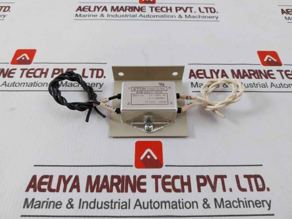 Tdk Zgb2201-01U Noise Filter Kk0843 250V,1A,50/60Hz