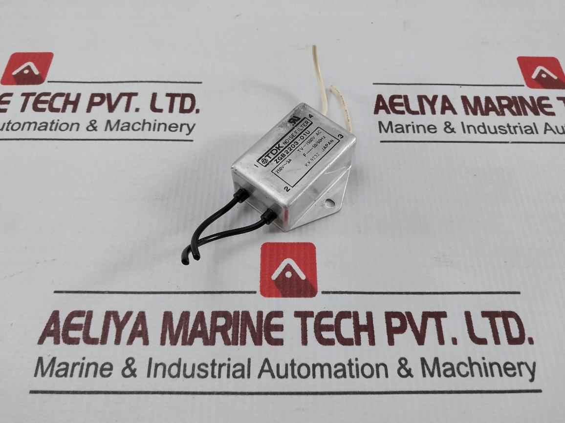 Tdk Zgb2203-01U Power Line Emc Filter 50/60Hz 250V 3A
