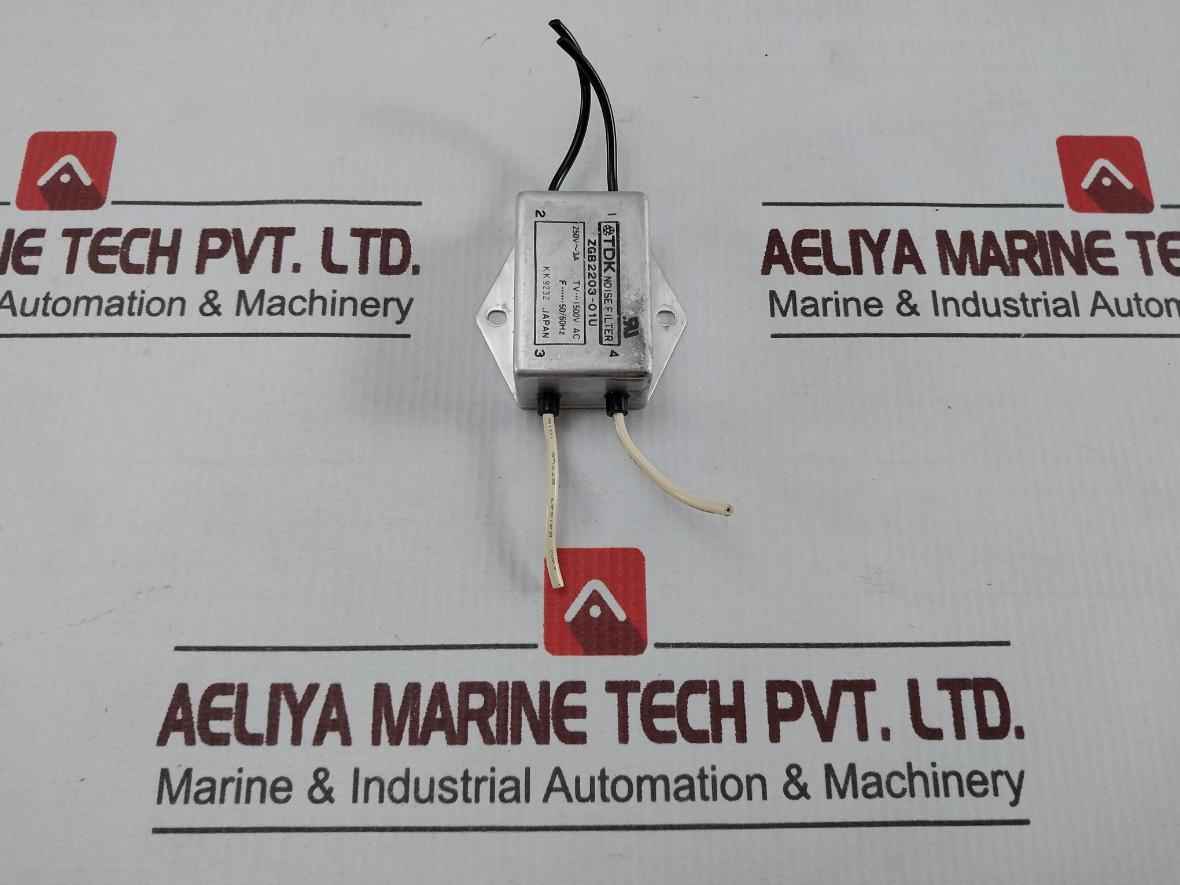 Tdk Zgb2203-01U Power Line Emc Filter 50/60Hz 250V 3A