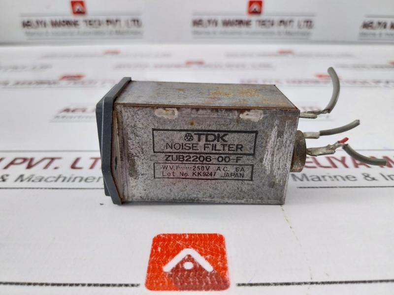Tdk Zub2206-00-f Noise Filter 250V Ac 6A 10A 250V
