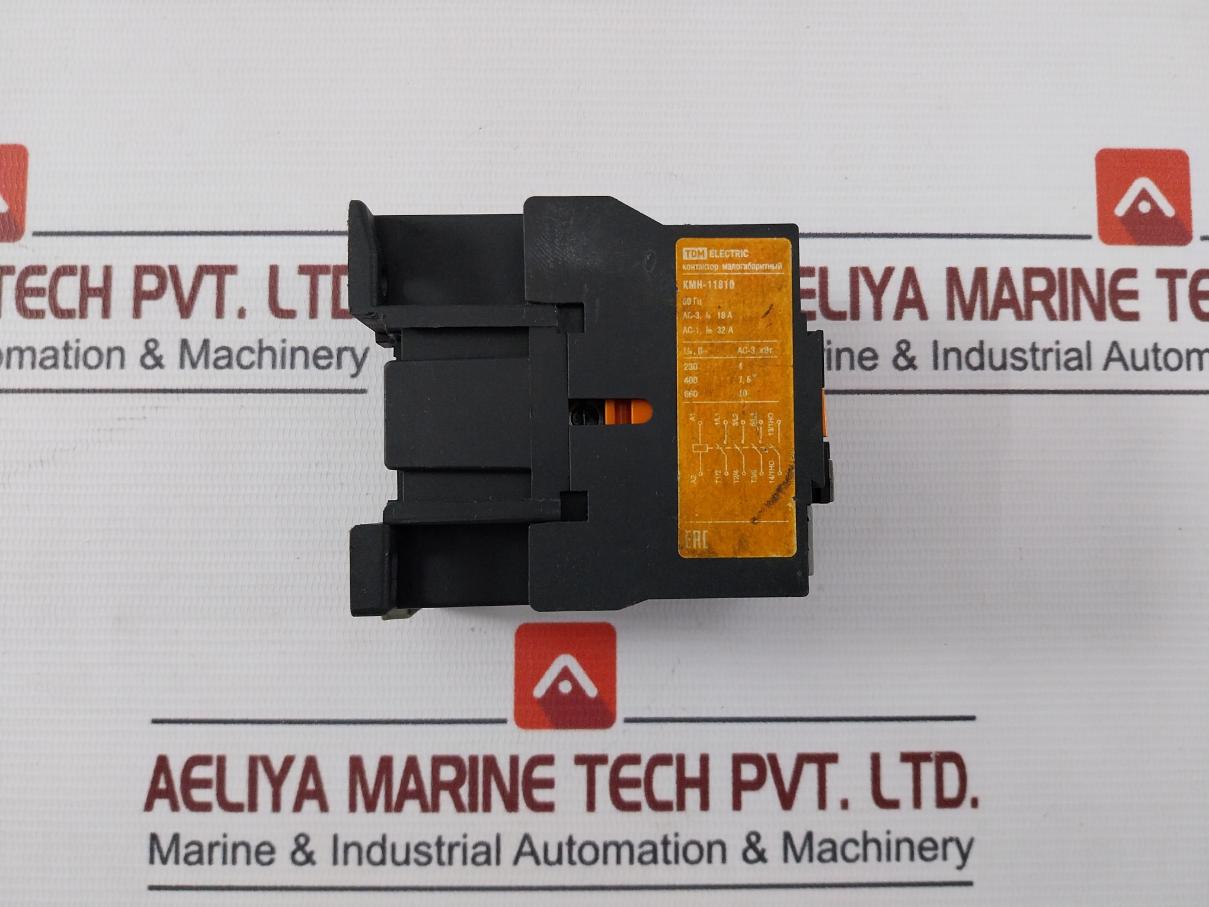 Tdm Electric Kmh-11810 Contactor 50Hz Ac-3 Ie 18 A